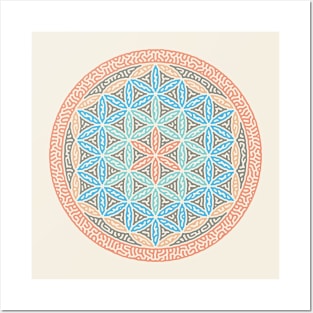 The Flower of Life Posters and Art